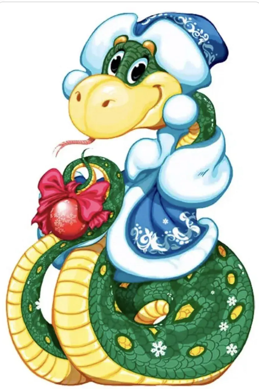 Cartoon dragon in a blue hat and scarf holding a red ornament for a Jungian archetype reflection page Cartoon dragon in a blue hat and scarf holding a red ornament for a Jungian archetype reflection page